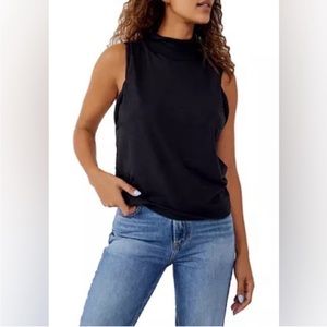 NWOT Free People Xena Tank Top
Size XS Black